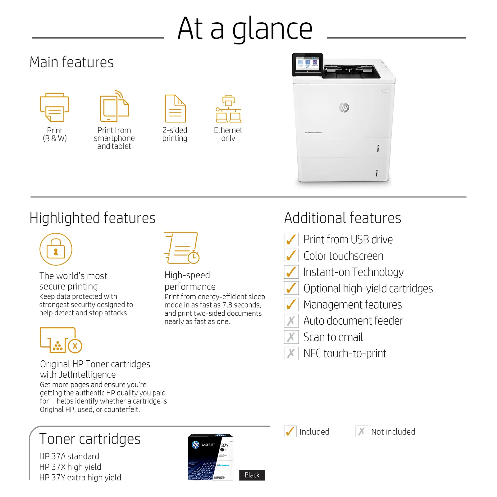 HP LaserJet Enterprise M608x – slika 9