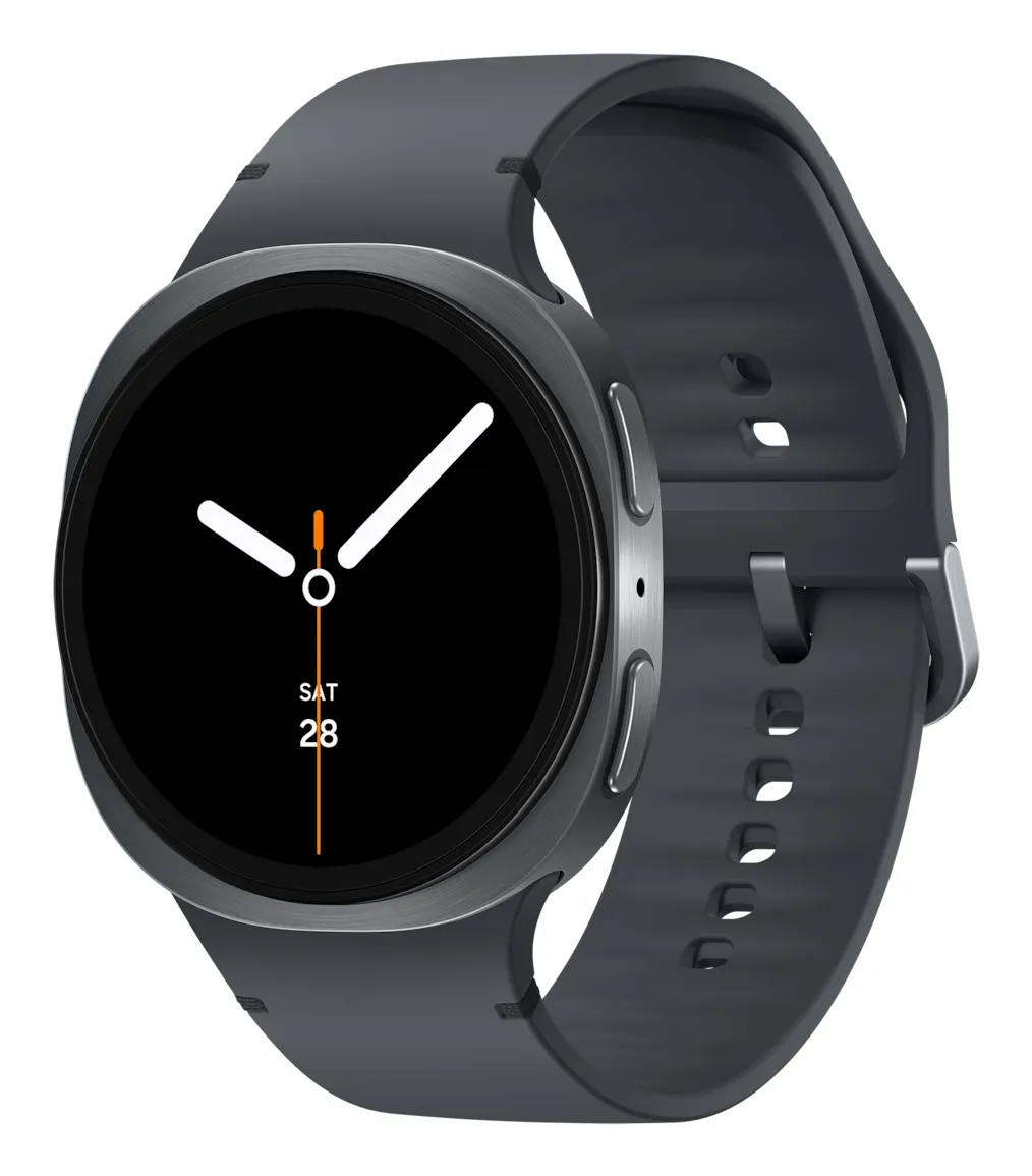 Samsung Galaxy Watch8 Galaxy Watch 8, LTE + Bluetooth, 44mm, Sport Band, Graphite, S/M + Hybrid Band, White – slika 2