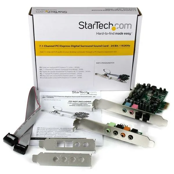 StarTech.com PEXSOUND7CH audio card – slika 6