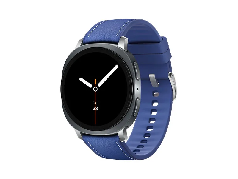 Samsung Galaxy Watch8 Galaxy Watch 8, LTE + Bluetooth, 44mm, Sport Band, Graphite, S/M + Hybrid Band, Blue
