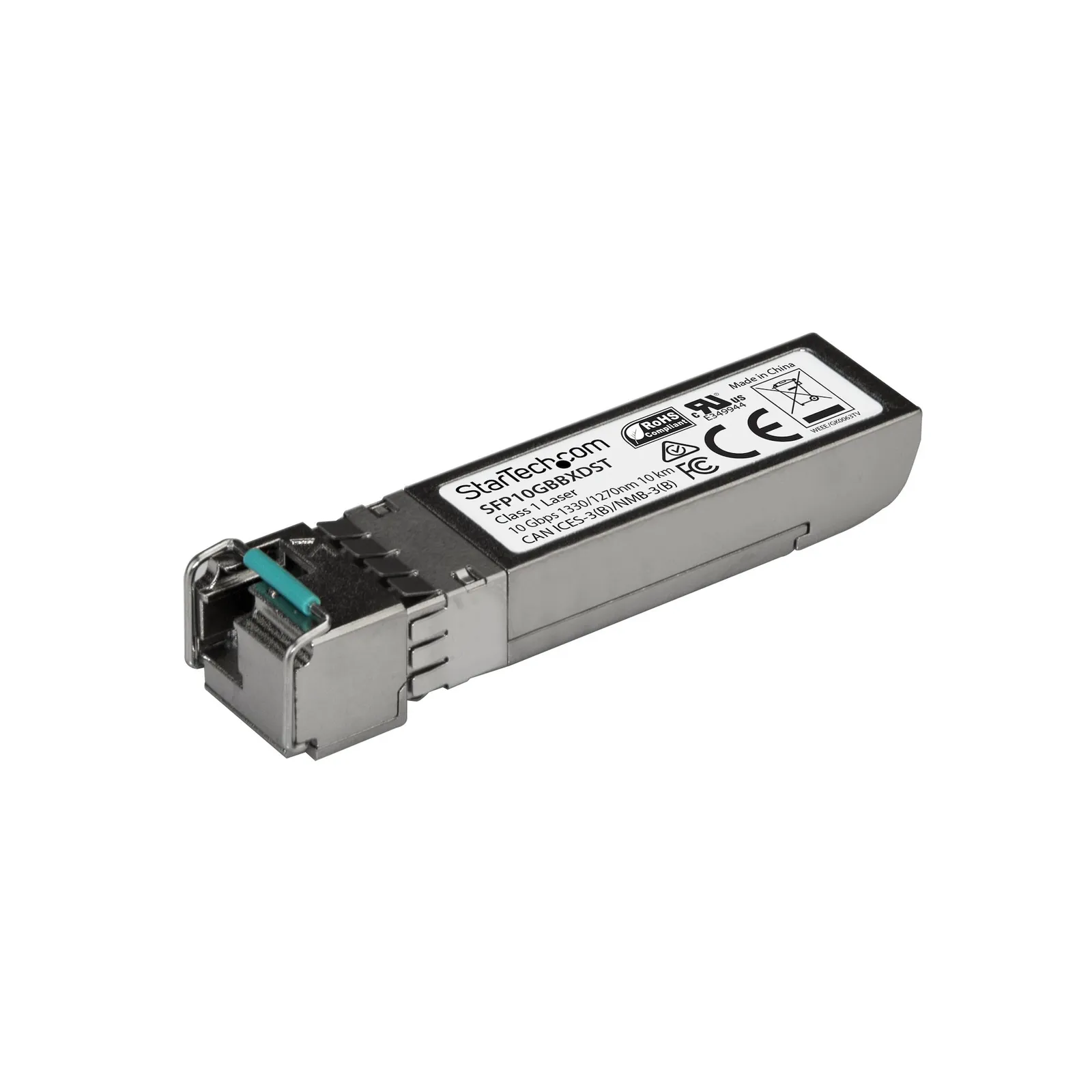 StarTech.com SFP10GBBXDST network transceiver module