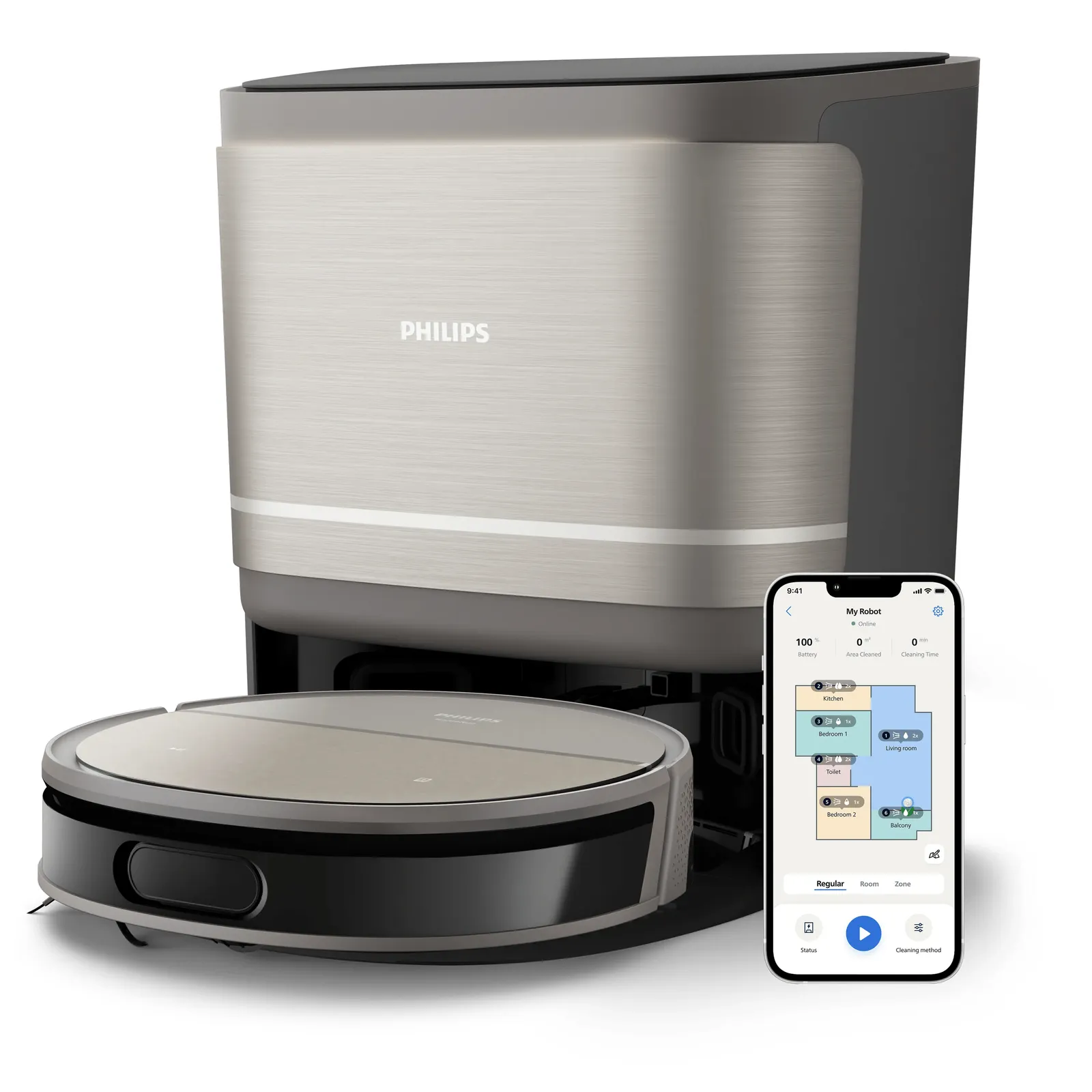 Philips XU9100/10R1 robot vacuum