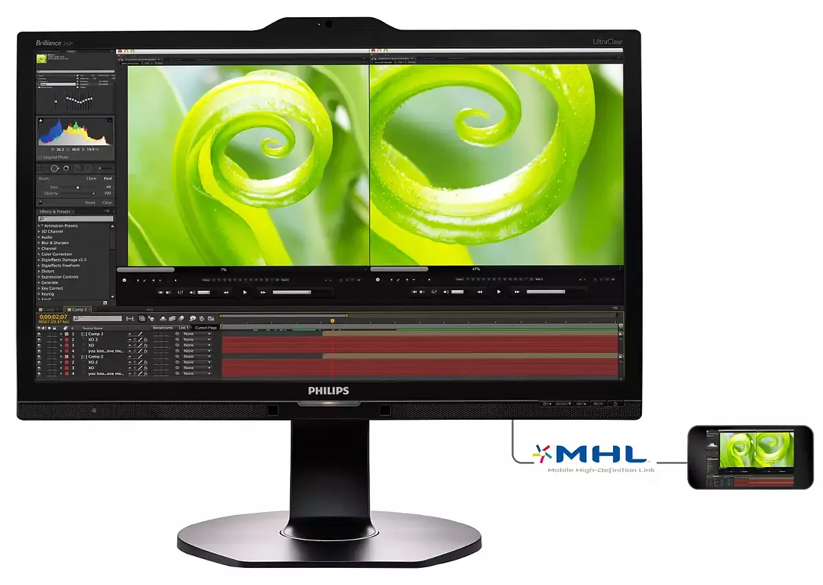 Philips Brilliance 242P6VPJKEB/75 computer monitor