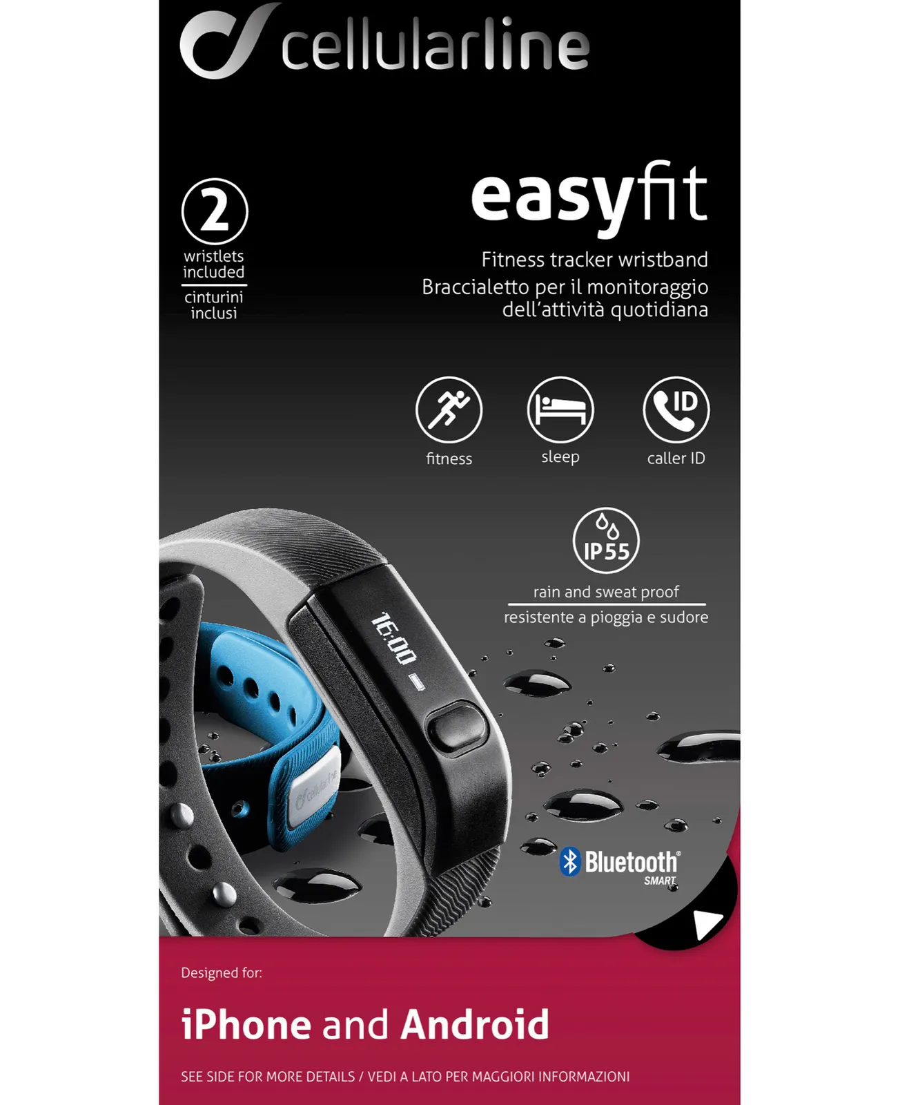 Cellularline BTEASYFITB activity tracker – slika 2