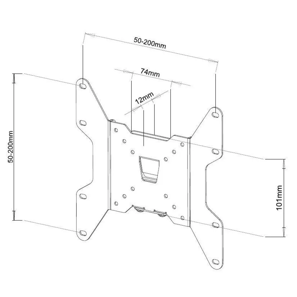 Techly ICA-LCD 114WH TV mount/stand – slika 4