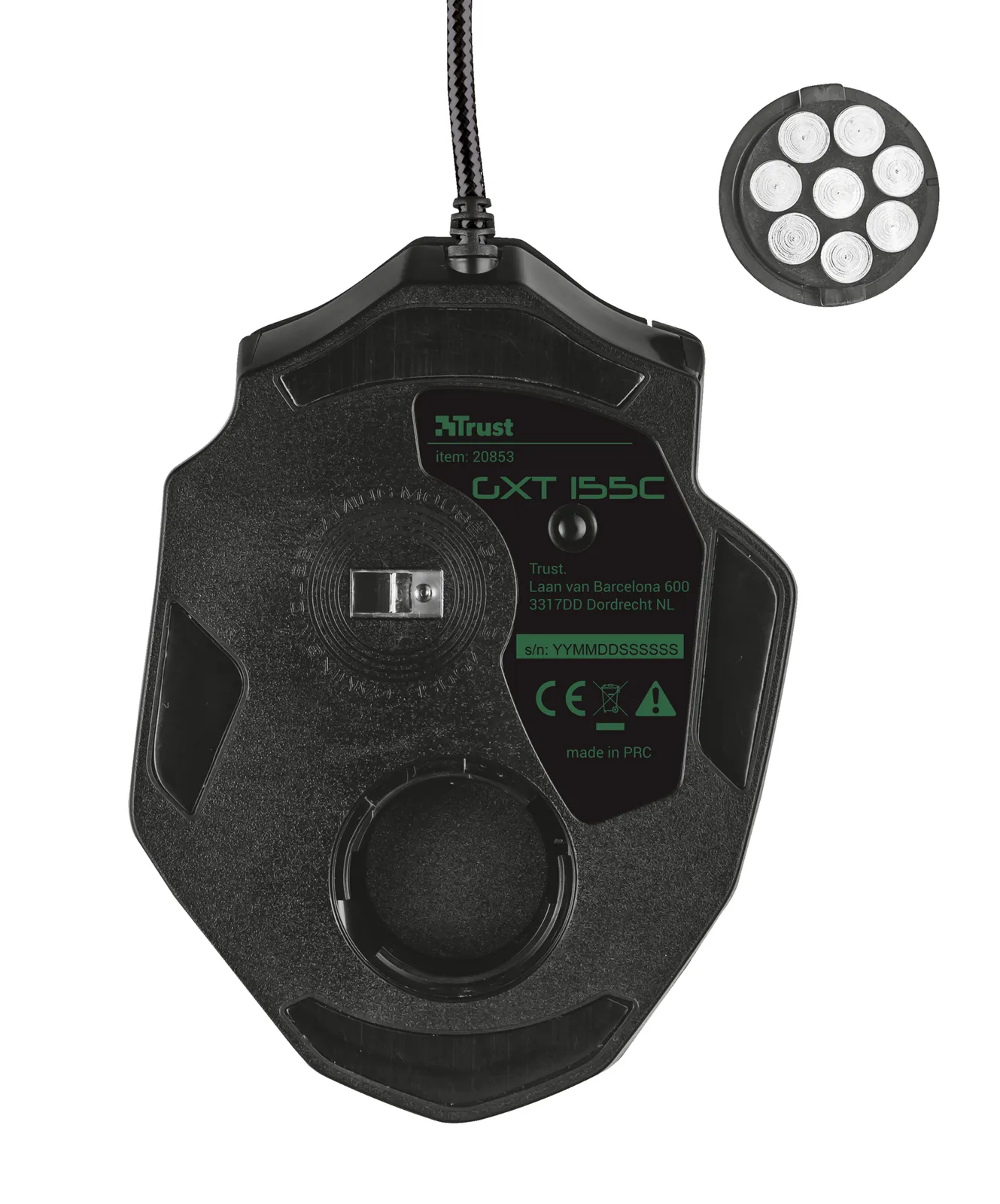 Trust GXT 155C mouse – slika 7