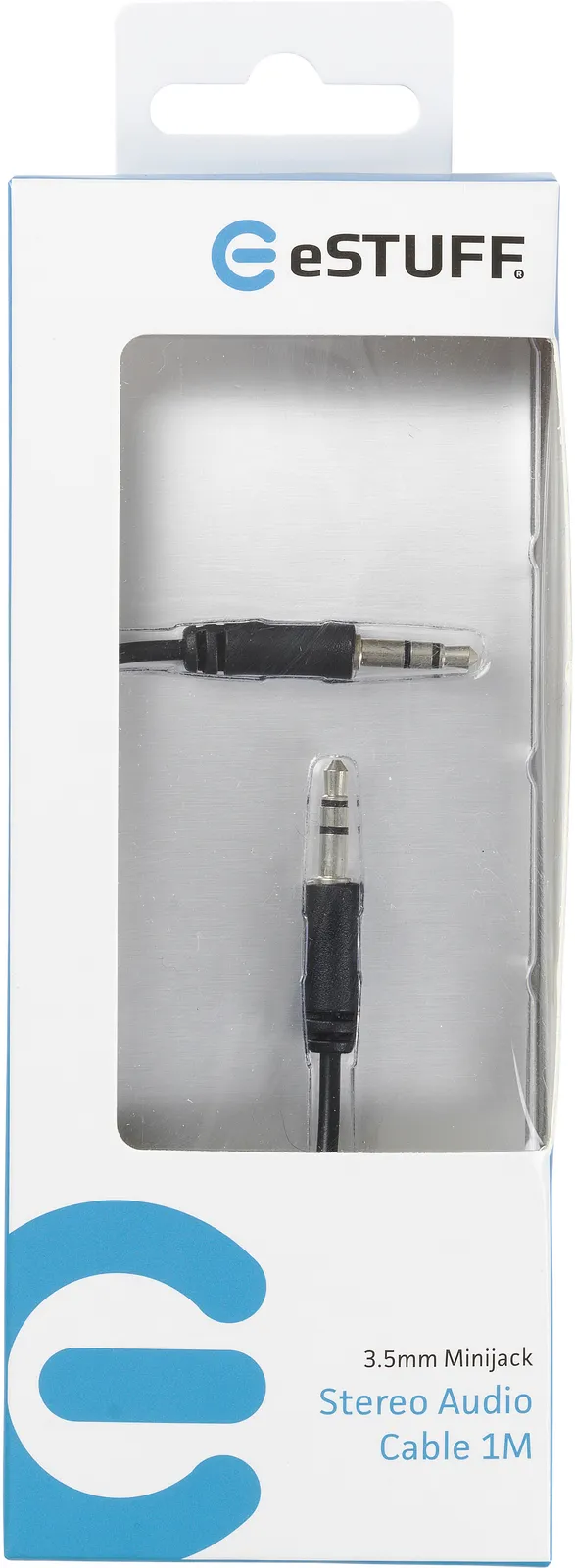 eSTUFF 1.0m 3.5mm - 3.5mm audio cable – slika 4