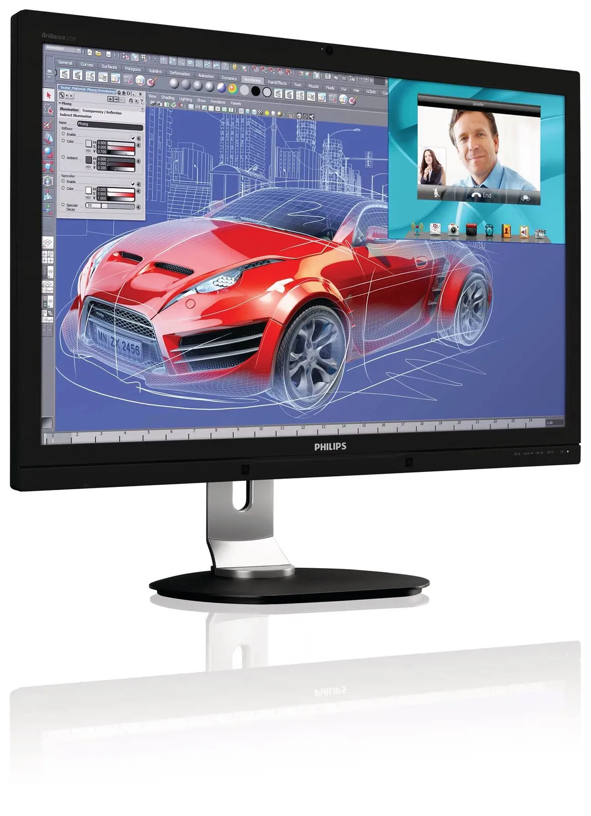 Philips Brilliance 272P4QPJKEB/96 computer monitor