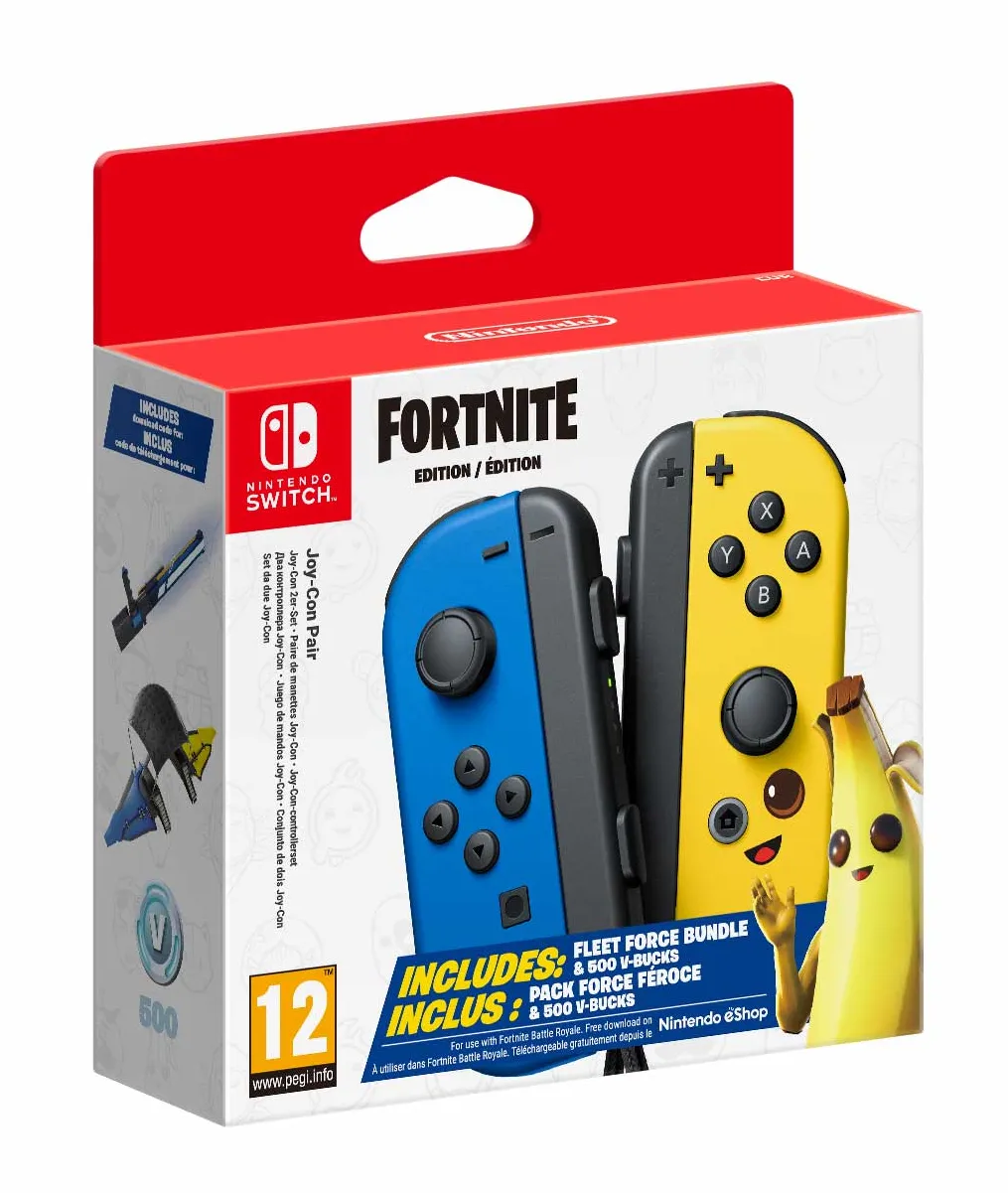 Nintendo Switch Joy-Con L/R Fortnite Fleet Force Bundle