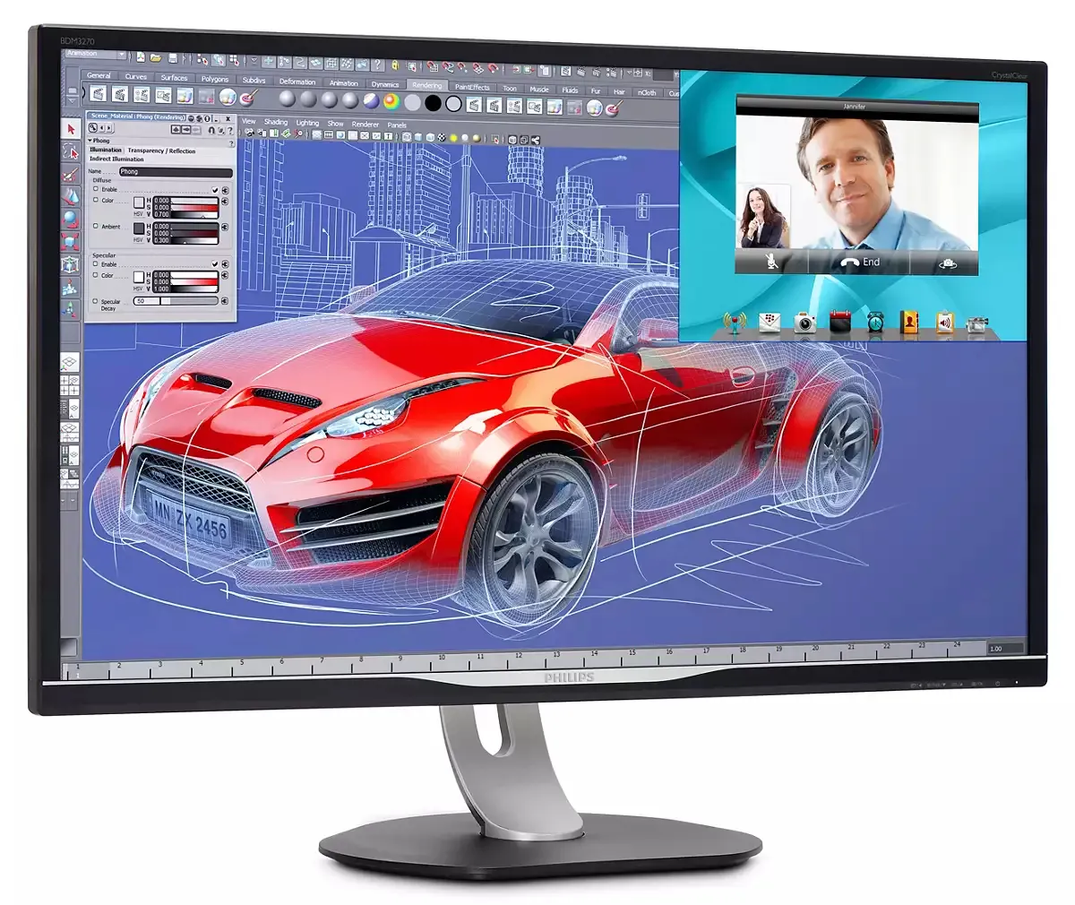 Philips Brilliance BDM3270QP2/27 computer monitor – slika 4