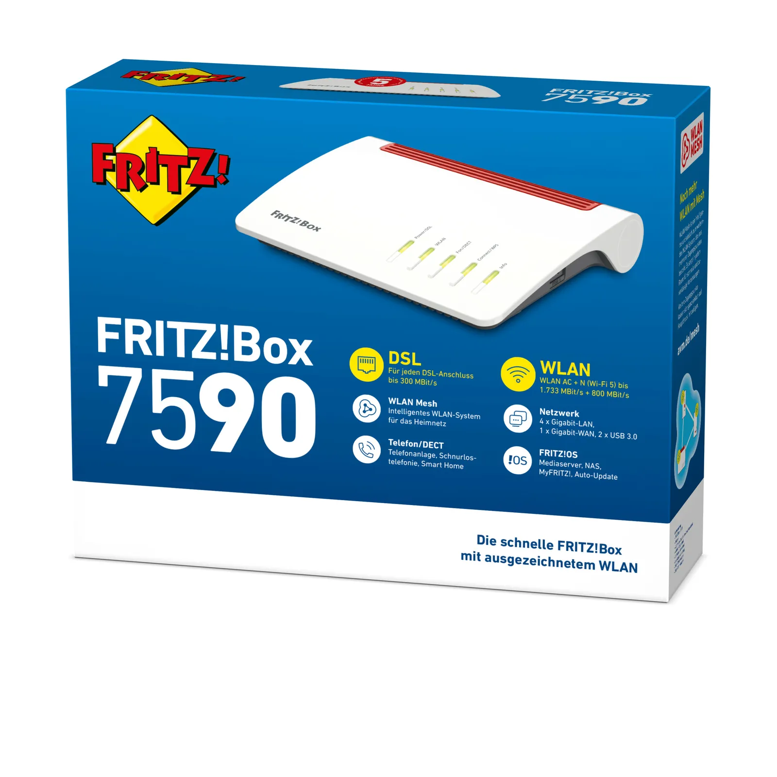 Box FRITZ! 7590 wireless router – slika 2