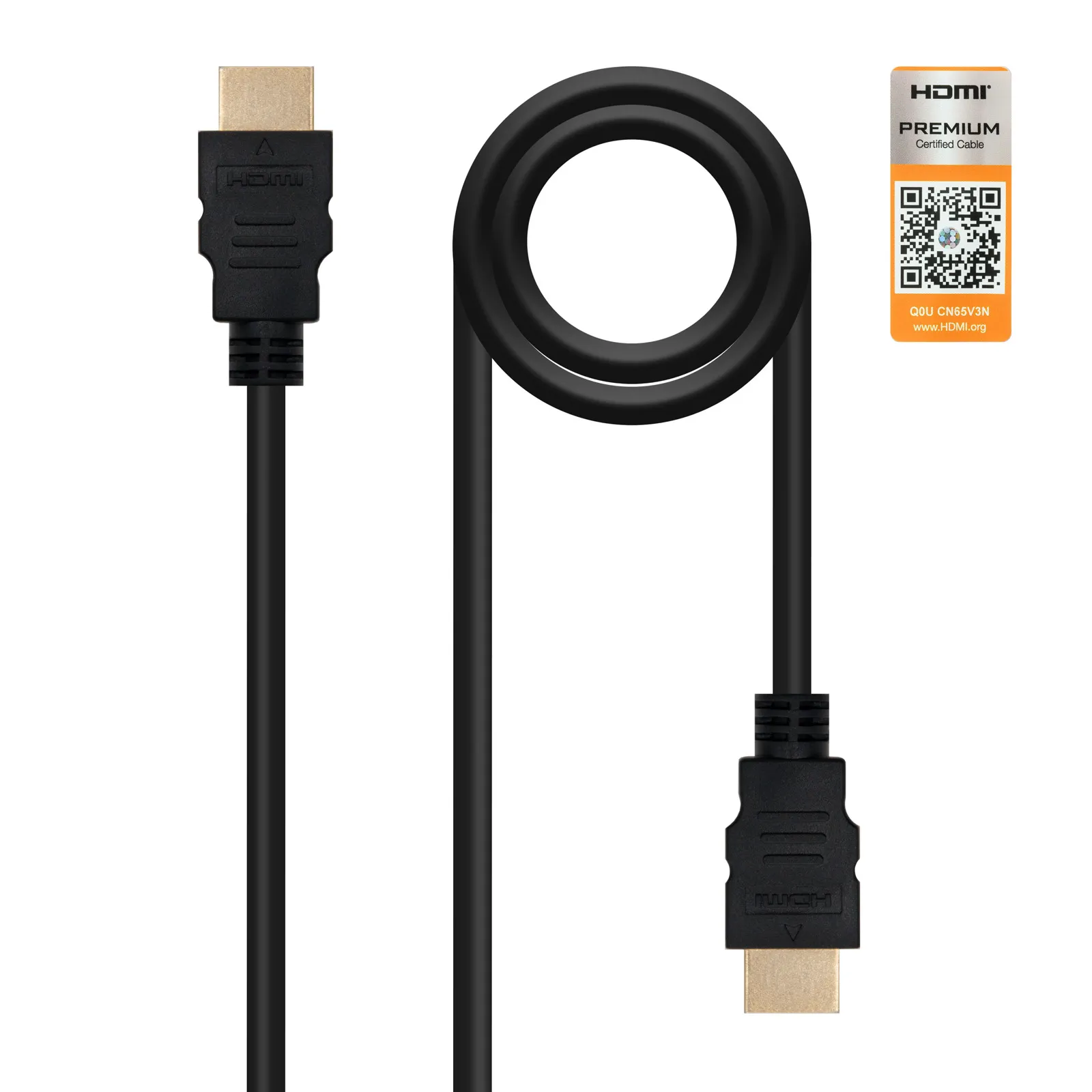 Nanocable HDMI V2.0, 2m HDMI cable