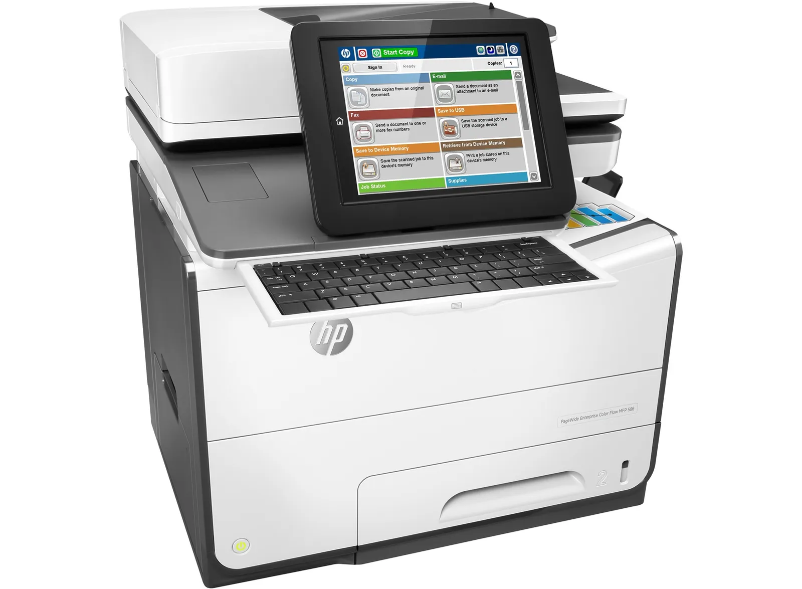 HP PageWide Enterprise Color Flow MFP 586z – slika 3