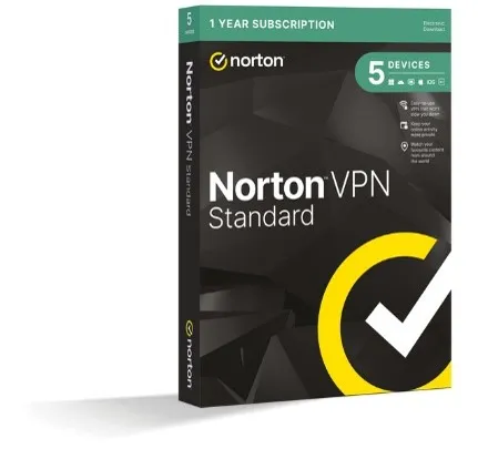 Norton VPN Standard - 1 User / 5 Devices / 12 Months