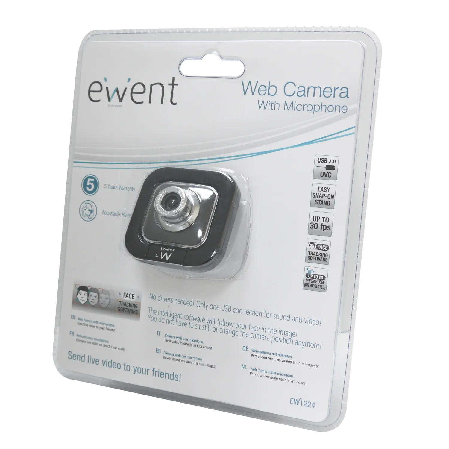 Ewent EW1224 webcam – slika 4