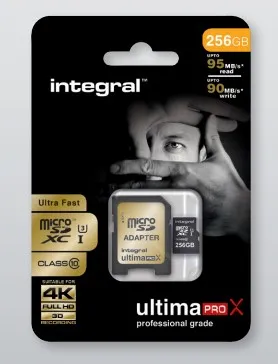 Integral INMSDX256G10-95/90U1 memory card – slika 2