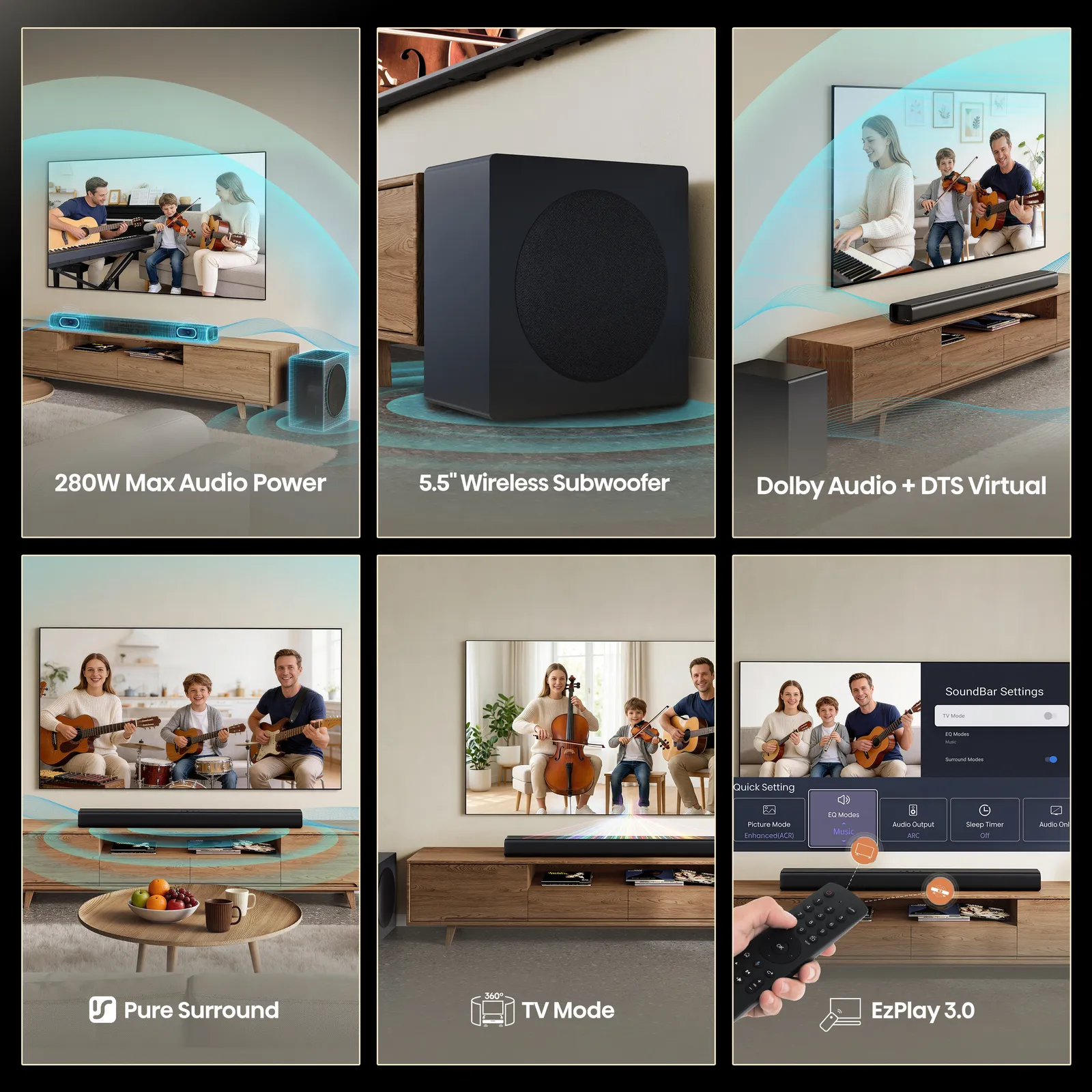 Hisense 20019910 soundbar speaker – slika 3