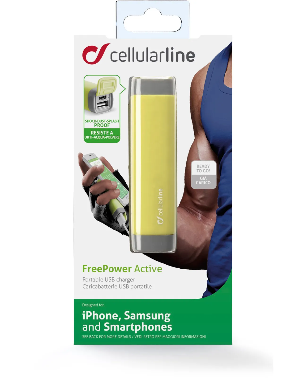 Cellularline FREEP2200ACTIVEL power bank – slika 4