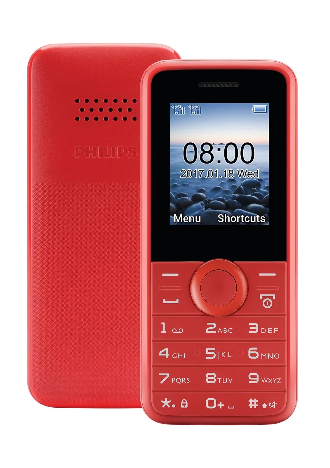 Philips Xenium CTE106RD/58 mobile phone