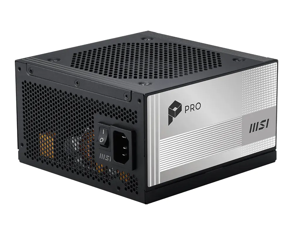 MSI PRO A1000PL PCIE5 power supply unit – slika 3