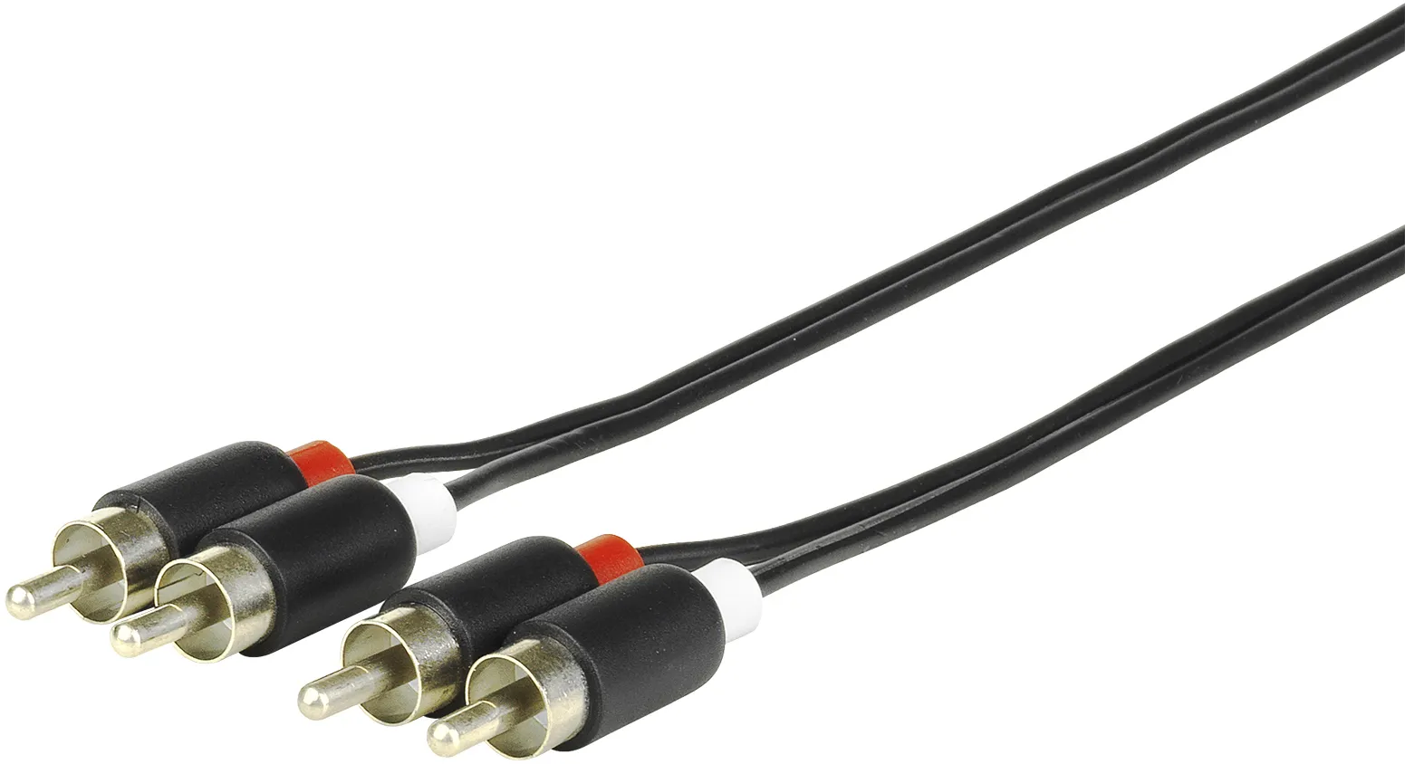 eSTUFF 3.0m 2x RCA - 2x RCA audio cable
