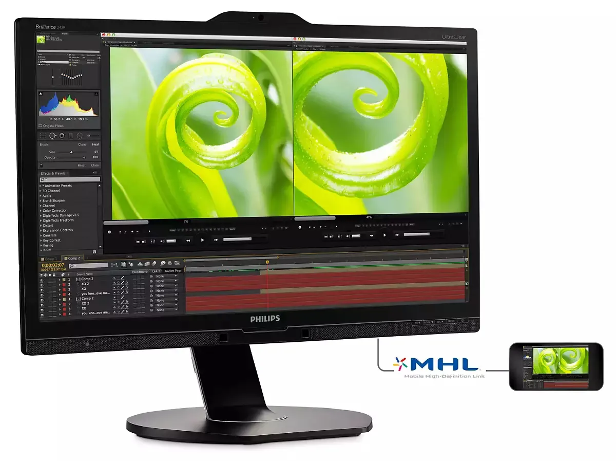 Philips Brilliance 242P6VPJKEB/75 computer monitor – slika 3
