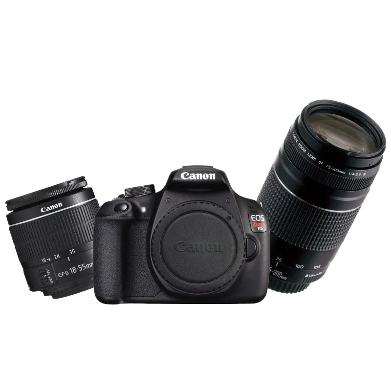 Canon EOS Rebel T5 + EF-S 18-55mm IS + EF 75-300mm Ultimate Kit – slika 10