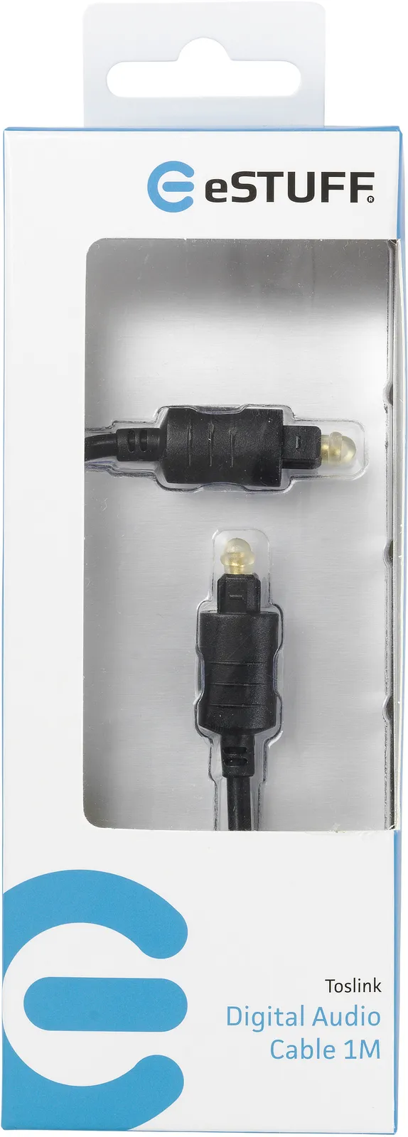 eSTUFF Toslink Optical Cable 1m audio cable – slika 2