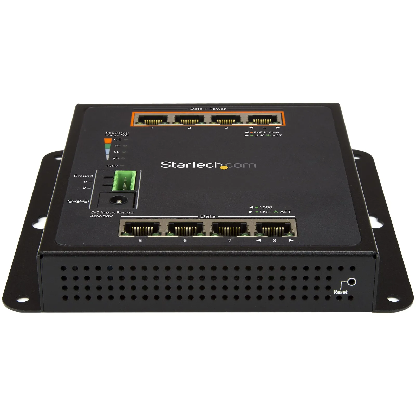 StarTech.com IES81GPOEW network switch – slika 2
