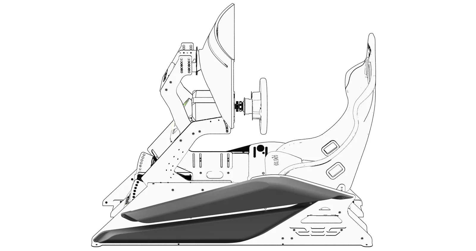 Res-Tech AC ALL 01 0E flight/racing simulator accessory – slika 2