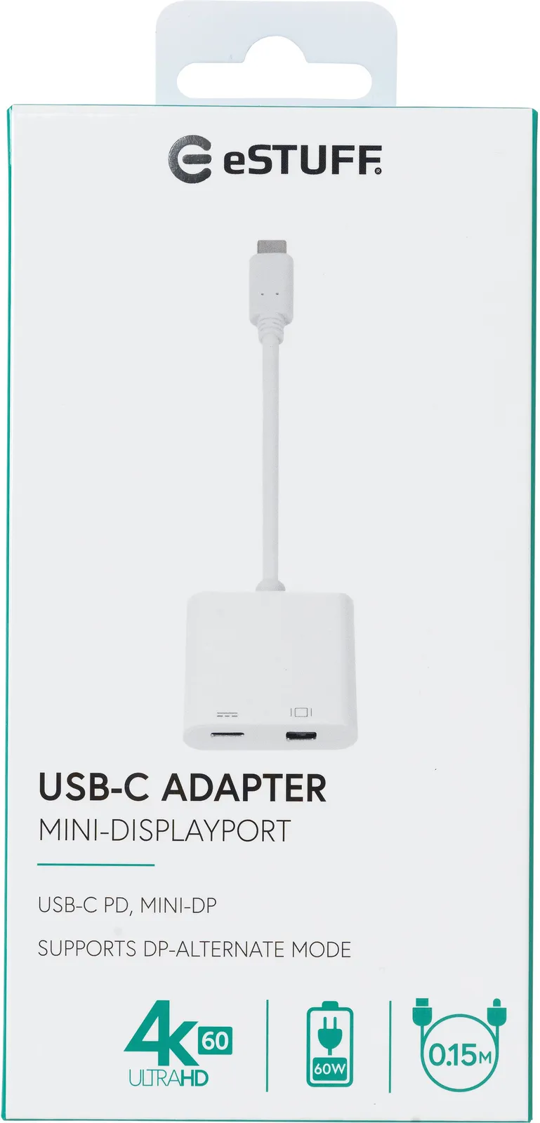 eSTUFF USB-C MiniDP Charging Adapter – slika 2