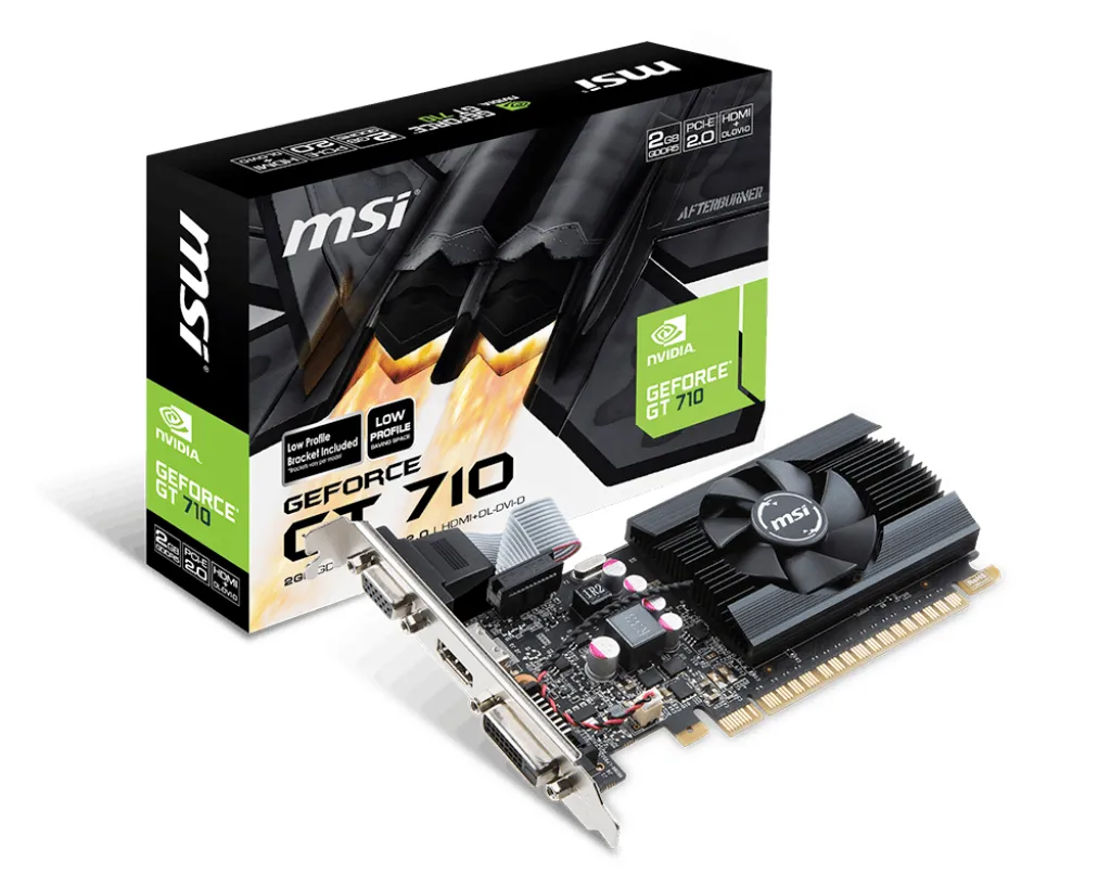 MSI GT 710 2GD5 LP graphics card – slika 5