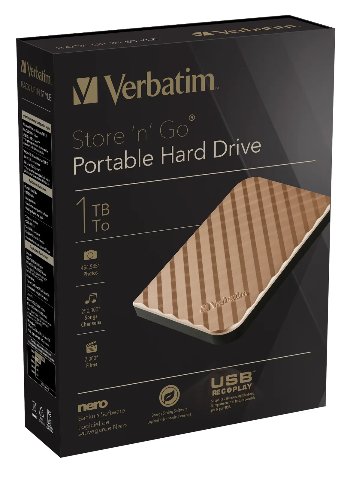Verbatim 53215 external hard drive