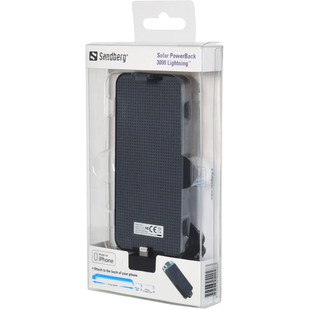 Sandberg Solar PowerBack 3000 Lightning – slika 2