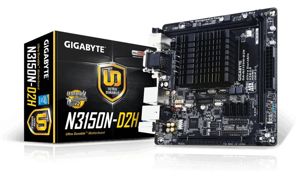 GIGABYTE GA-N3150N-D2H motherboard – slika 4
