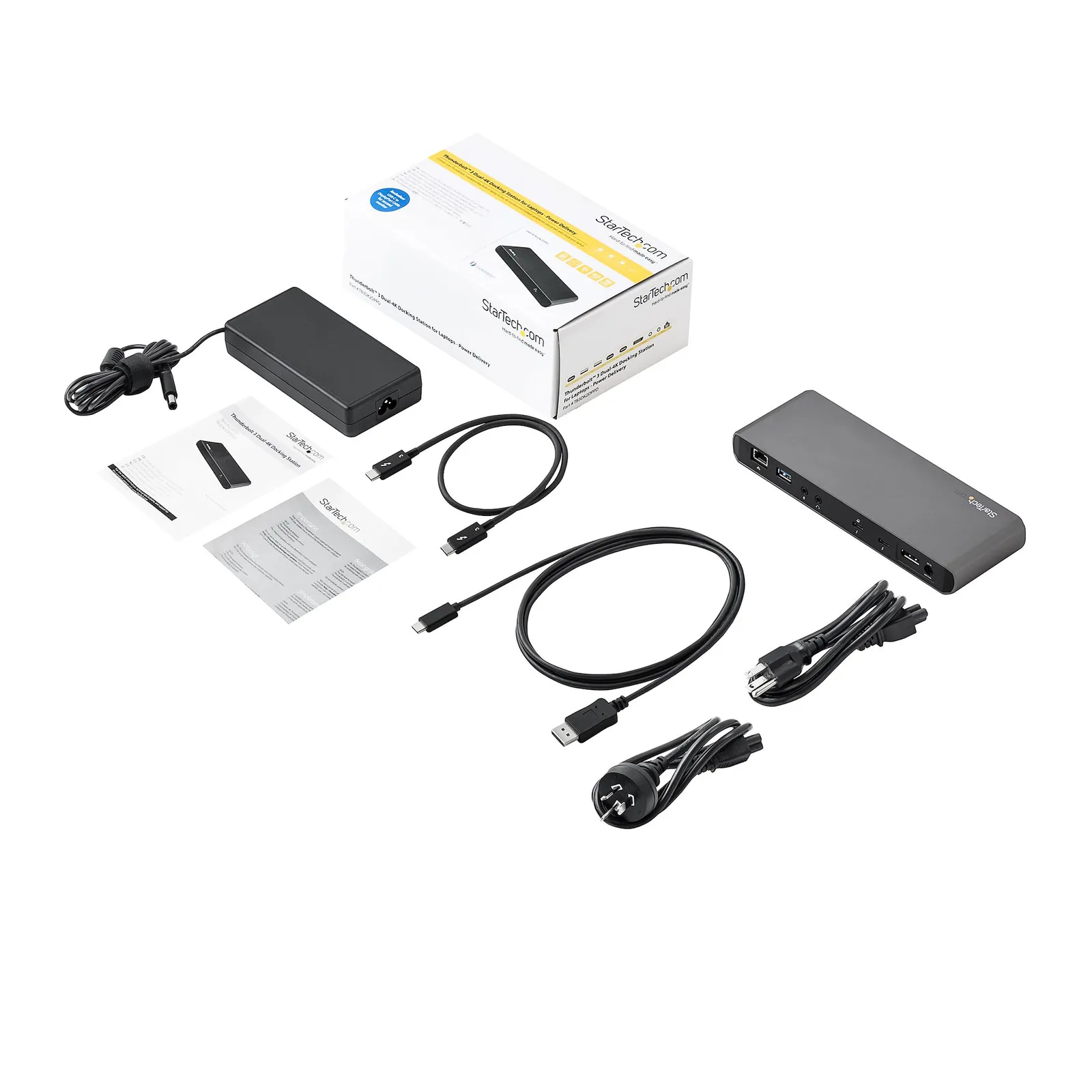 StarTech.com TB3DK2DPPD laptop dock/port replicator – slika 4