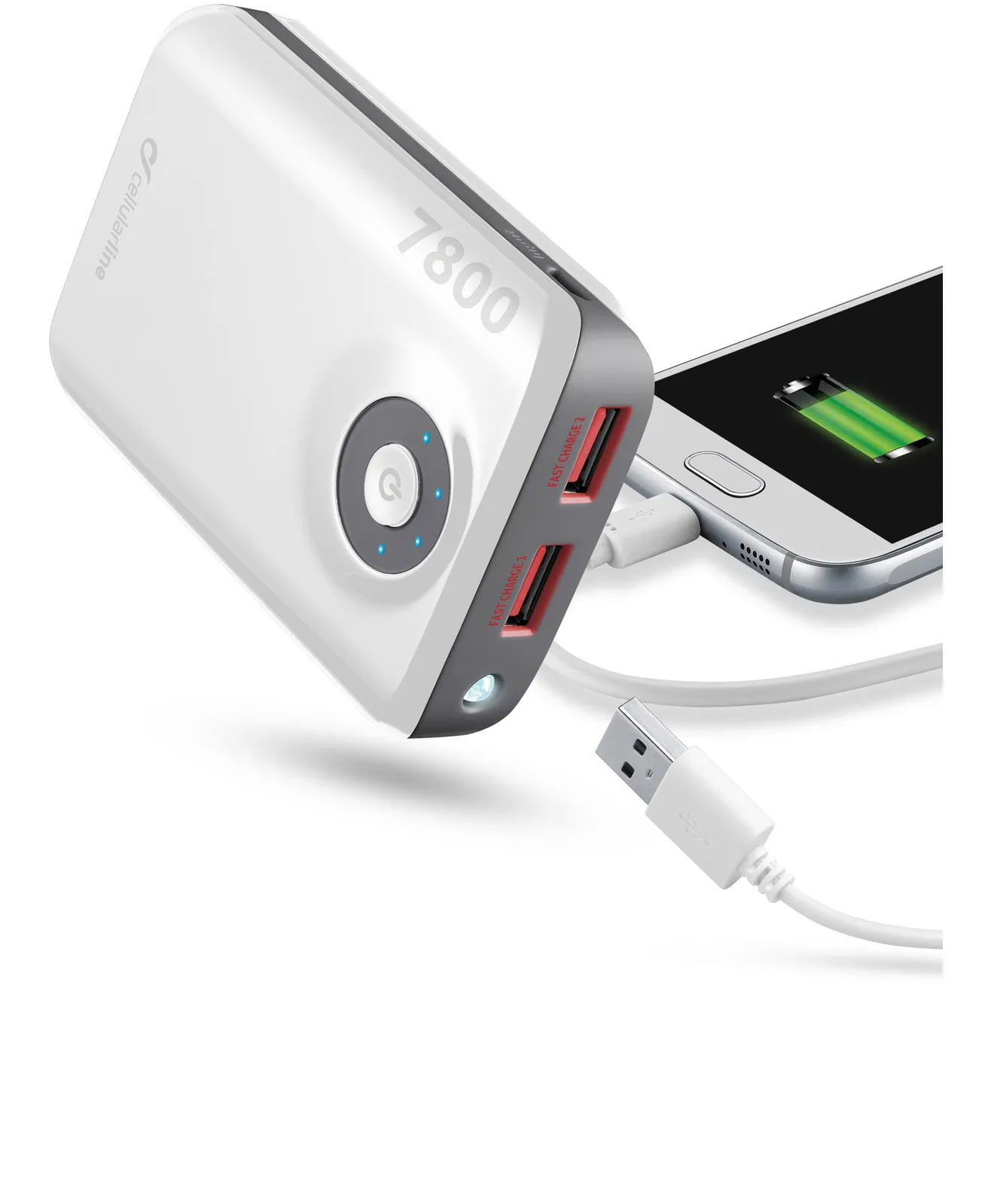 Cellularline FREEPOWER7800TABW power bank