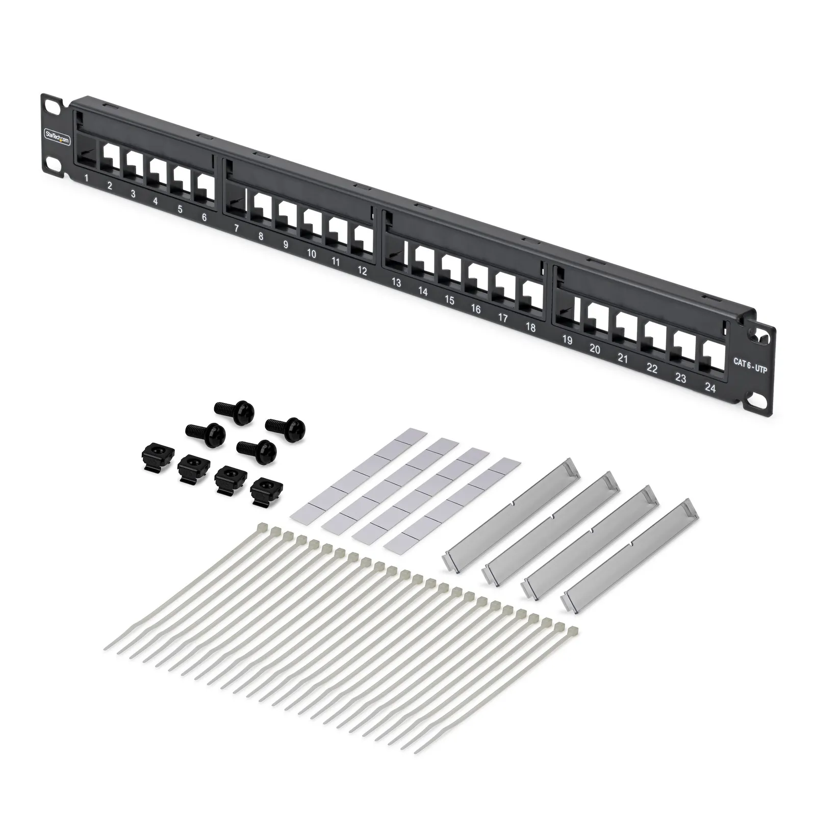 StarTech.com C6PANELUTP241U patch panel – slika 3