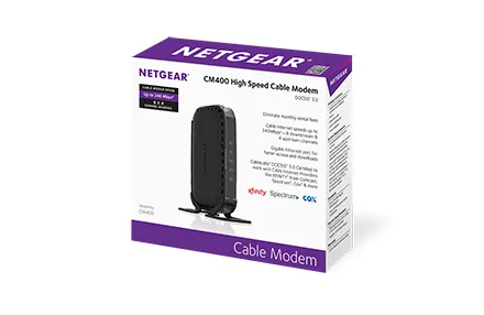 NETGEAR CM400-100NAS modem – slika 2