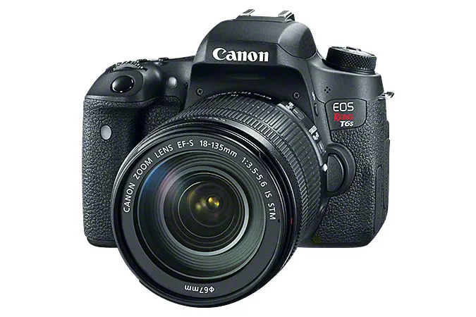 Canon EOS Rebel T6S 18-135mm IS STM /55-250mm IS STM
