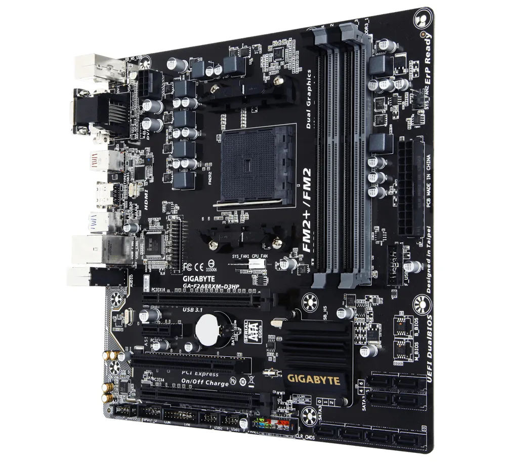GIGABYTE GA-F2A88XM-D3HP motherboard – slika 3