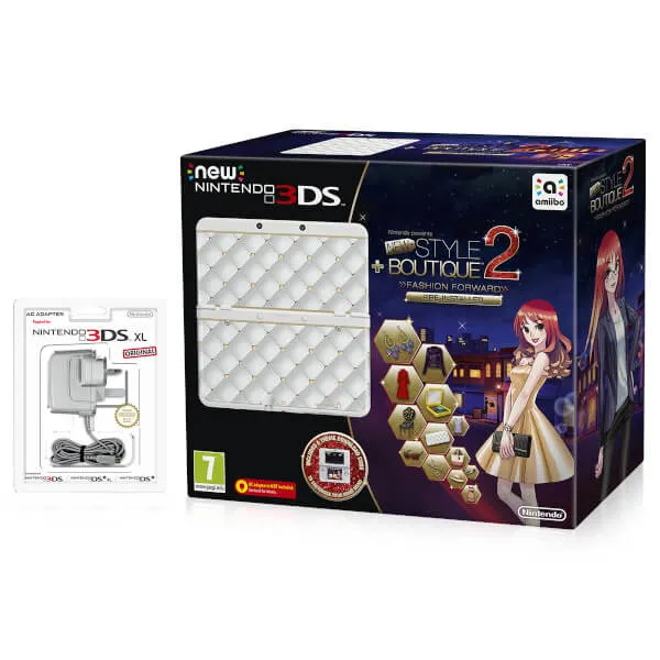 Nintendo New 3DS + New Style Boutique 2 - Fashion Forward Pack portable game console