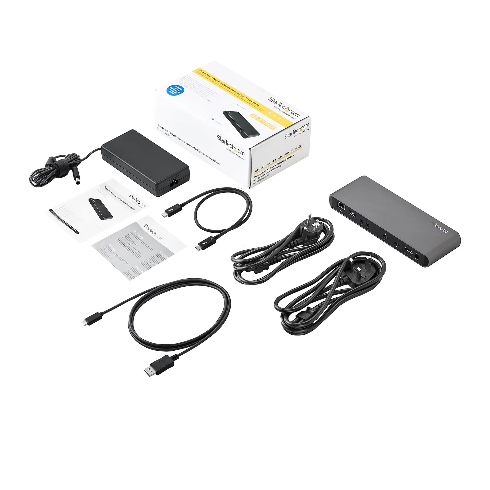 StarTech.com TB3DK2DPPDUE laptop dock/port replicator – slika 7