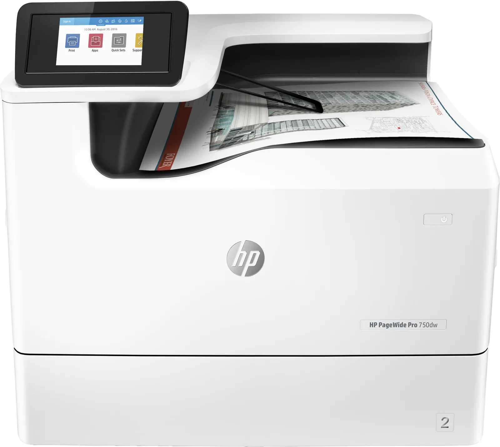 HP PageWide Pro 750dw large format printer