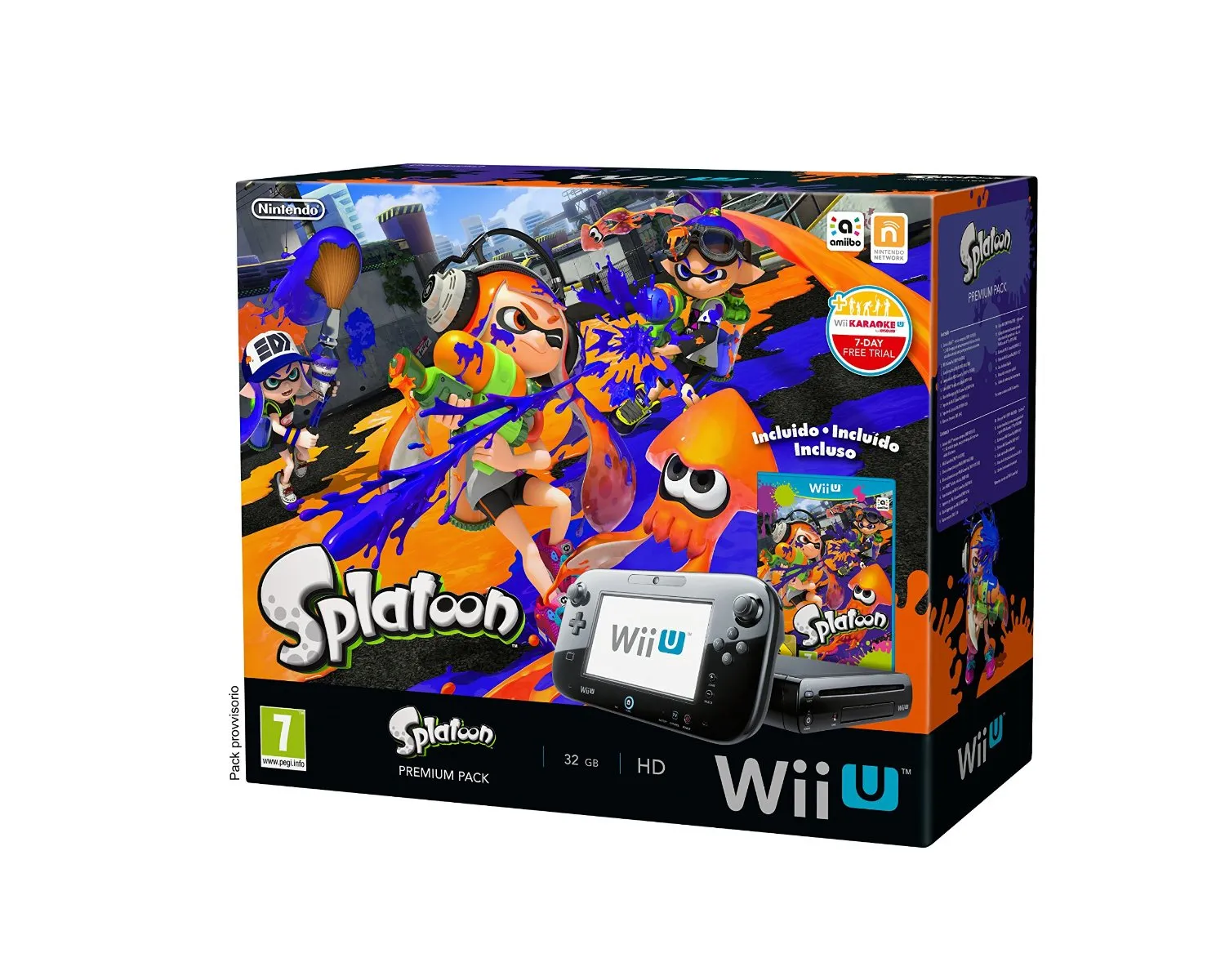 Nintendo Wii U + Splatoon