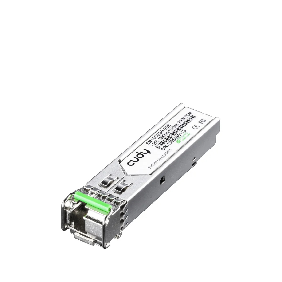 Cudy 1.25G BiDi Single-Mode Optical Module, SM100GSB-20AB 1.0 network transceiver module – slika 2