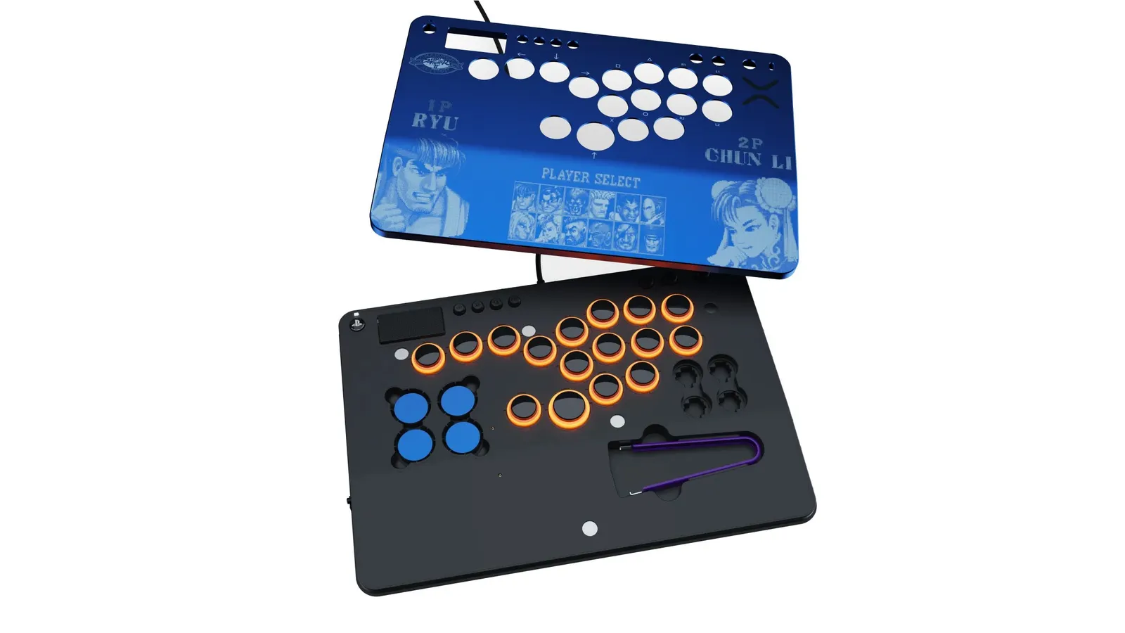 Turtle Beach Victrix Pro KO Leverless Fight Stick - Street Fighter II: Champion Edition – slika 7