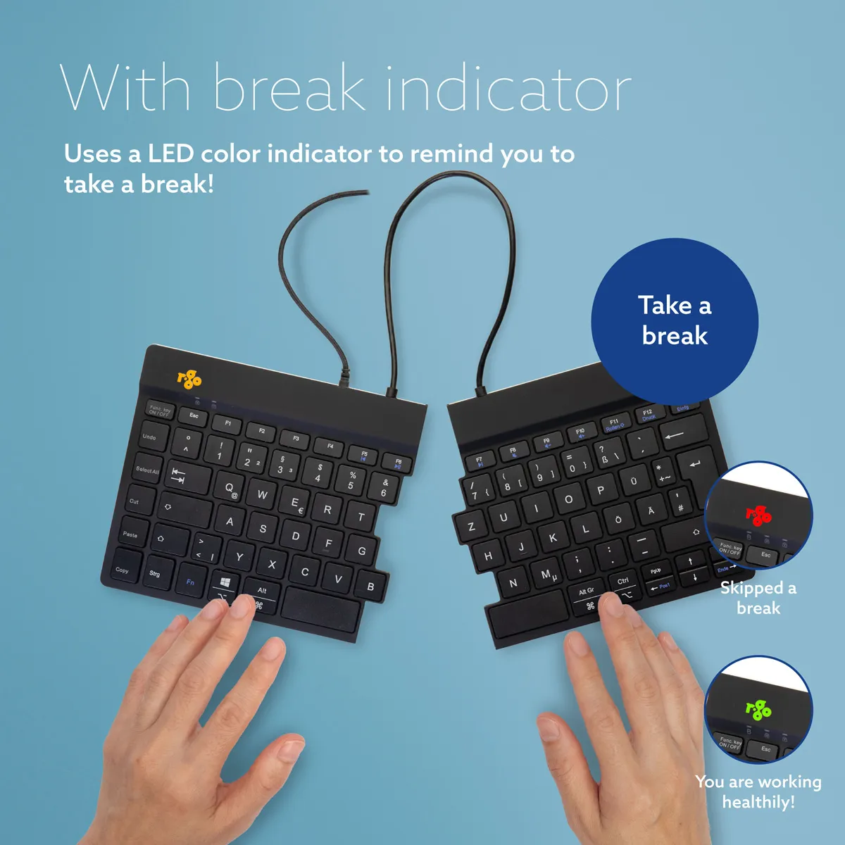 R-Go Tools RGOSP-DEWIBL keyboard – slika 10