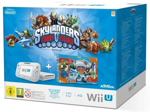 Nintendo Wii U Basic Pack + Skylanders Trap Team