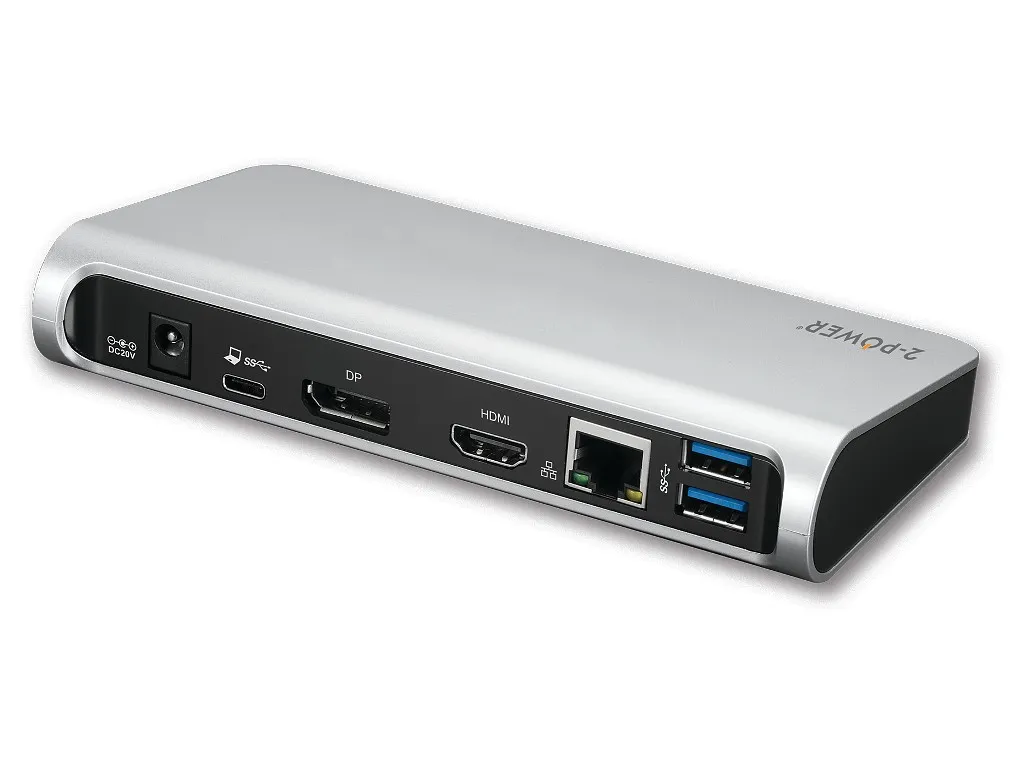 2-Power DOC0105A laptop dock/port replicator – slika 2